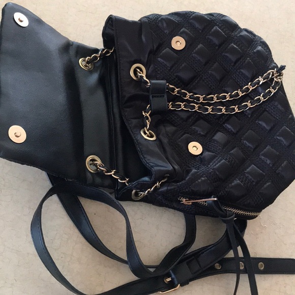 Black backpack purse - Picture 3 of 4